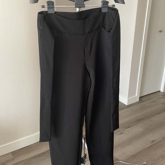 BLACK DRESS PANTS WITH TIE - Picture 2 of 6